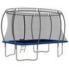 vidaXL Trampoline Set Rectangular 335x244x90 cm 150 kg
