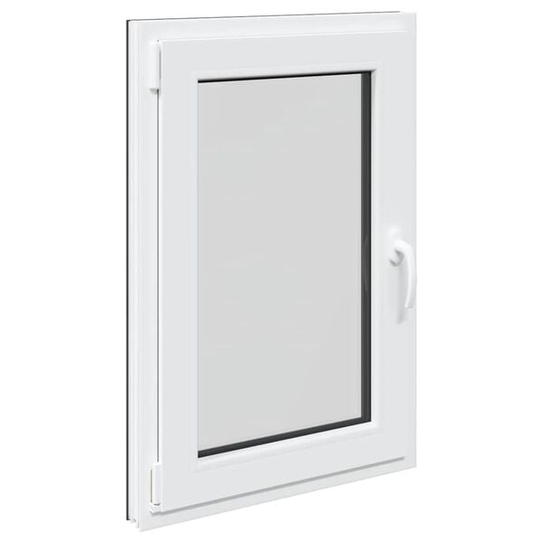 vidaXL Basement Window "RISOR" 60x100 cm Tilt&Turn DIN Left Anthracite