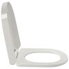White Soft-close Toilet Seat Square
