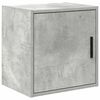 vidaXL Garage Cabinets 2 pcs Concrete Grey Engineered Wood