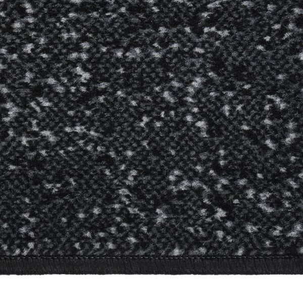 vidaXL Runner Rug BCF Anthracite 100x350 cm