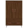 vidaXL Highboard Brown Oak 69.5x31x115 cm Engineered Wood