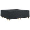 vidaXL Furniture Cover Plain Black 220 x 220 x 70 cm 600D