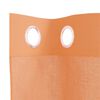 vidaXL Voile Curtains with Grommets 2 pcs Terracotta