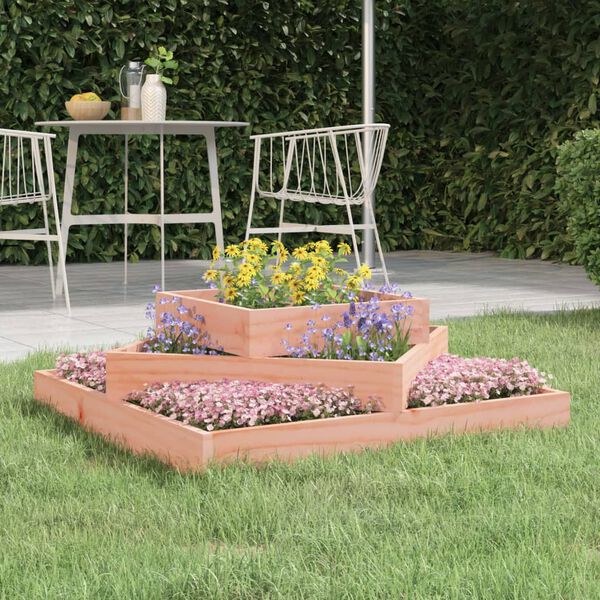 vidaXL Planter 83x83x27 cm Solid Wood Douglas