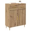 vidaXL Sideboard Artisan Oak 69.5 x 34 x 90 cm Engineered Wood