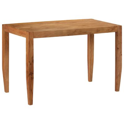 vidaXL Dining Table Solid Acacia Wood 120x60x78 cm Brown