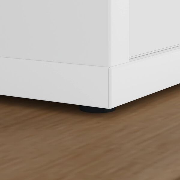 vidaXL Furniture Feet Pads 12 pcs Black &Oslash; 14 x 4 mm EVA