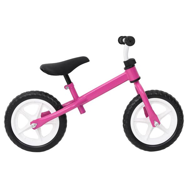 vidaXL Balance Bike 9.5 inch Wheels Pink