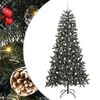 vidaXL Artificial Christmas Tree with 300 LEDs with Stand Green 240 cm