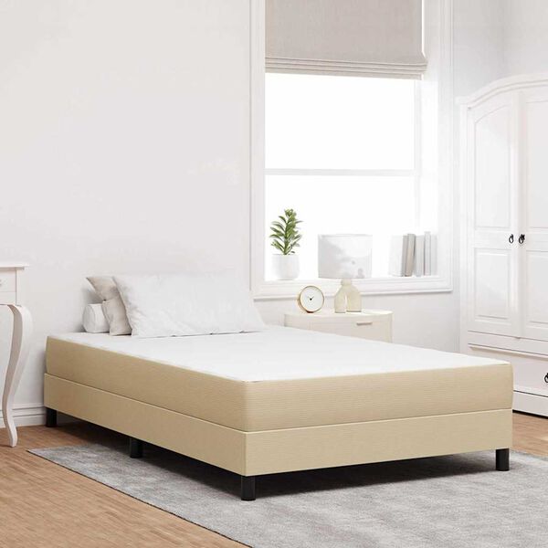 vidaXL Bed Mattress with Mattress Green 120 x 200 cm Fabric