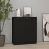 vidaXL Sideboard Black 60x30x70 cm Engineered Wood