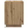 vidaXL Bedside Cabinet with Drawer 2 pcs Artisan Oak 45 x 40 x 55 cm