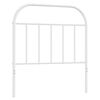 vidaXL Metal Replace Headboard White 80 cm