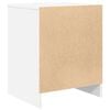vidaXL Bedside Cabinet with Drawer White 40x34x50 cm