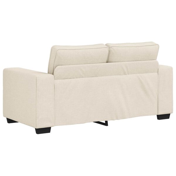 vidaXL Sofa Beige 160 x 77 x 82 cm Linen