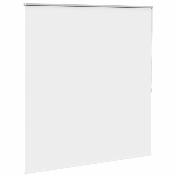 vidaXL Roller blind blackout 144.4x175 cm Fabric Width 140 cm white