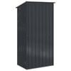 vidaXL Garden Sheds Anthracite 103 x 74 x 200 cm Metal