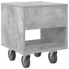 vidaXL Bedside Table 2 pcs Concrete Grey 40.5 x 40 x 48 cm
