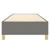 vidaXL Box Spring Bed Frame Dark Grey Single Fabric (UK/IE/FI/NO only)