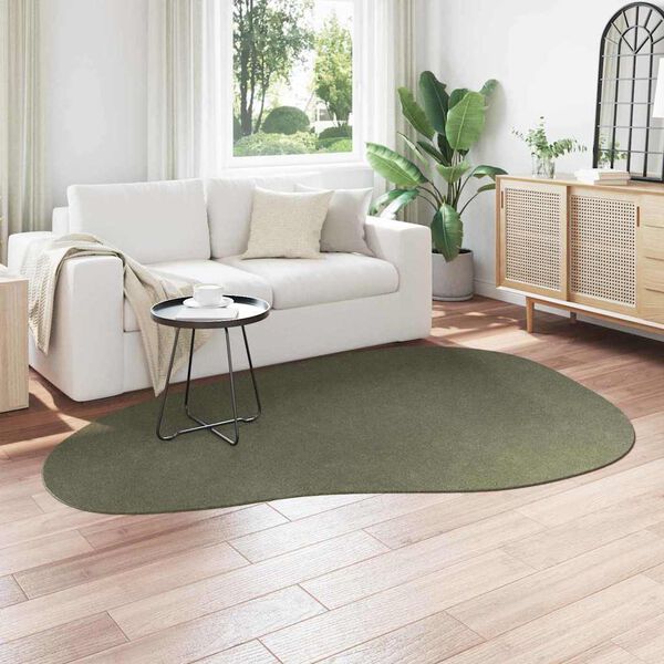 vidaXL Area Rugs HUARTE Forest green 160 x 230 cm Polyester