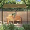 vidaXL Sunshade Awning 3x2.4 m Taupe 180 g/m²