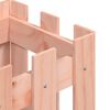 vidaXL Garden Planter with Fence Design 30x30x30 cm Solid Wood Douglas