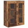vidaXL Highboard Old Wood 69.5 x 34 x 180 cm Engineered Wood