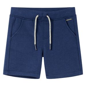 Kids' Shorts with Drawstring Dark Blue 140
