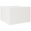 vidaXL Garden Planter White 70x70x45.5 cm Solid Wood Pine