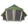 vidaXL Family Tipi Tent Folding with Roof Green 508 x 470 x 300 cm