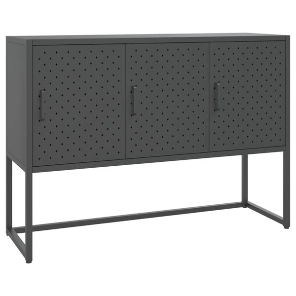 vidaXL Sideboard Anthracite 105x35x75 cm Steel