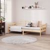 vidaXL Day Bed without Mattress Solid Wood Pine 80x200 cm