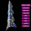 vidaXL Christmas Tree with 100 LEDs Multicolour 120 cm Acrylic