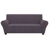 vidaXL Stretch Couch Slipcover Anthracite Polyester Jersey