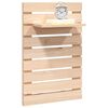 vidaXL Wall-mounted Bedside Shelves 2 pcs Solid Wood Pine