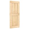 vidaXL Sliding Door with Hardware Set 85x210 cm Solid Wood Pine