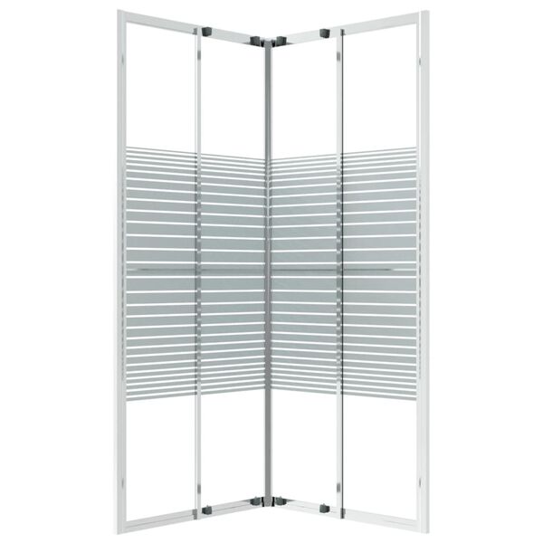 vidaXL Shower Cabin ESG 80x80x180 cm