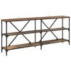 vidaXL Console Table Old Wood 180 x 30 x 75 cm Engineered Wood