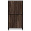 vidaXL Highboard Brown Oak 68x35x139 cm Engineered Wood