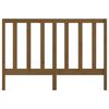 vidaXL Bed Headboard Honey Brown 146x4x100 cm Solid Wood Pine