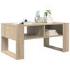 vidaXL Coffee Table Sonoma Oak 92 x 53 x 45 cm Engineered Wood