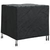 vidaXL Furniture Cover Plain Black 64 x 64 x 65 cm 600D Oxford Fabric