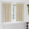 vidaXL Blackout Curtains 2 pcs Cream 140 x 175 cm Velvet