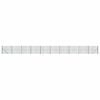 vidaXL Wire Mesh Fence with Flange Green 1.6x25 m