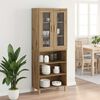 vidaXL Highboard Artisan Oak 69.5 x 34 x 180 cm
