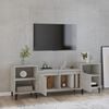 vidaXL TV Cabinet Concrete Grey 160x35x55 cm Engineered Wood