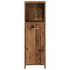 vidaXL Bathroom Cabinet Old Wood 30x30x95 cm Engineered Wood