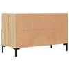 vidaXL TV Cabinet Sonoma Oak 80x36x50 cm Engineered Wood