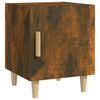 vidaXL Bedside Cabinets 2 pcs Smoked Oak Engineered Wood